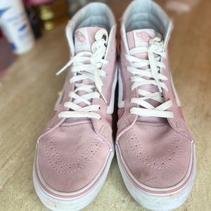 Pink Hightop Vans